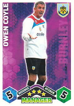 Owen Coyle Burnley 2009/10 Topps Match Attax Manager #432